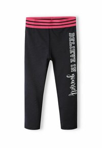 MINOTI - SPORTS LEGGINGS - Legingi — bikses - black pink Miniatūras attēls 1