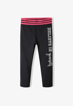 SPORTS LEGGINGS - Legingi — bikses - black pink