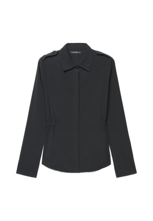 Calliope, CAMICIA TINTA UNITA - Hemdbluse - ultrablack