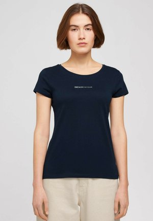 T-SHIRT SLIM FIT - Basic T-shirt - sky captain blue