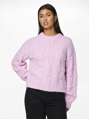 O NECK - Maglione - pink lavender