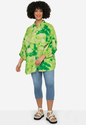 BATIKMUSTER - Button-down blouse - green