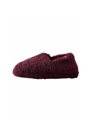REGULAR FIT BORG SHOOT  - Papucsok - burgundy red