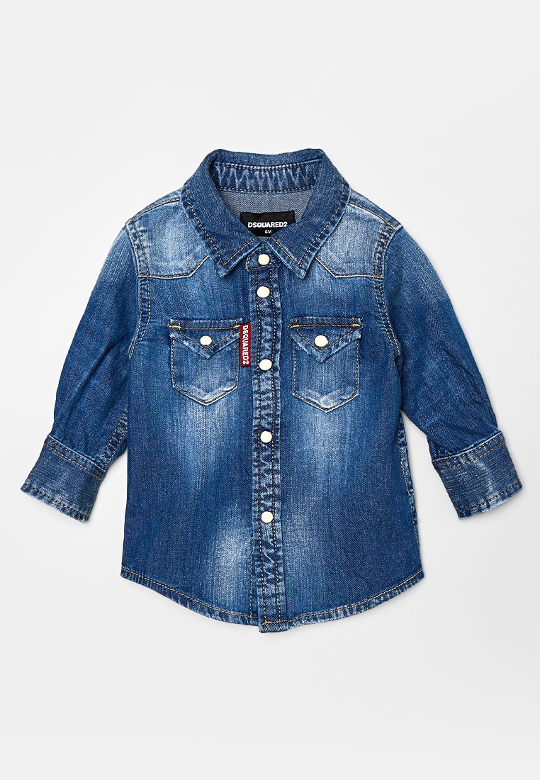 Dsquared2 Overhemd blauw denim/bluedenim
