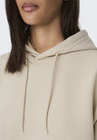 JDY Felpa con cappuccio - off-white