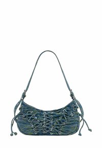 MEDIUM BRAIDED - Handtas - blue