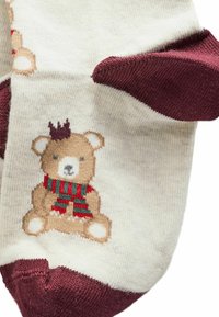 Next RICH CHRISTMAS CHARACTER - REGULAR FIT - Tights - neutral bear