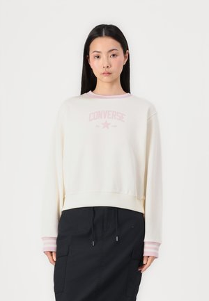 RETRO SPORT CREW - Felpa - off white