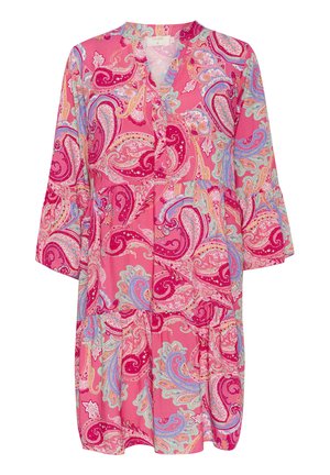 GINA - Dnevna obleka - pink paisley