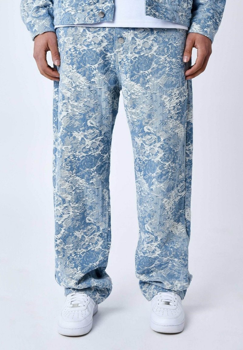 Project X Paris A ABSTRAIT - Jeans a sigaretta - bleu