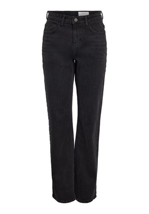 NMMONICA STRAIGHT  - Blugi loose fit - black denim
