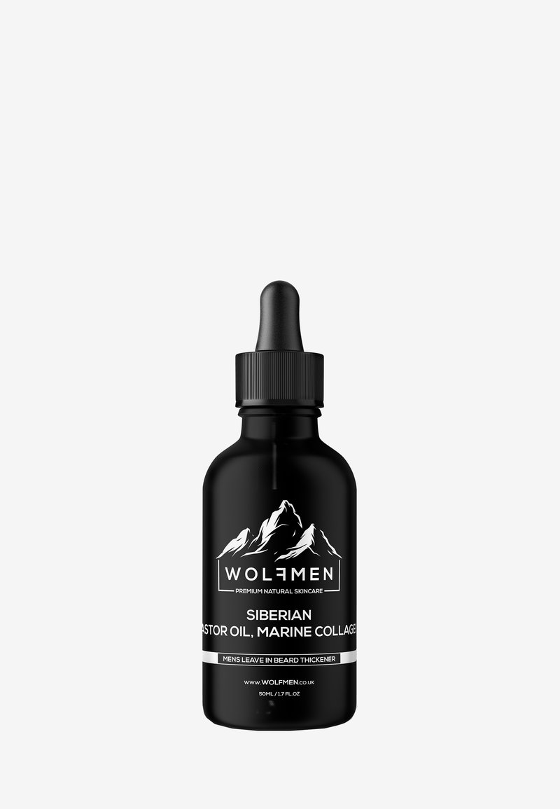 Wolfmen Skin SIBERIAN CASTOR OIL, MARINE COLLAGEN MENS LEAVIN BEARD