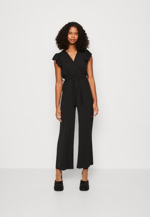 WAL G. FAZZA RUFFLE  - Jumpsuit - black