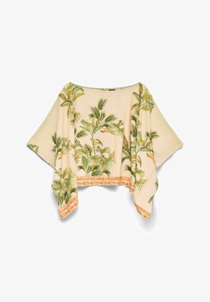 Vero Moda, BLOUSE VMHEATHER TOP - Blúz - nile