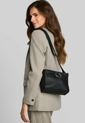 TOM TAILOR, TOM TAILOR BAGS TTELIORA S UMHÄNGETASCHE MIT GÜRTELDETAIL - Umhängetasche - schwarz black