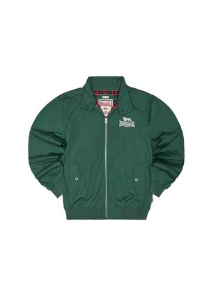 Lonsdale, LONSDALE HERREN JACKE SCHMALE PASSFORM CLASSIC - Bomberjacke - bottle green silver