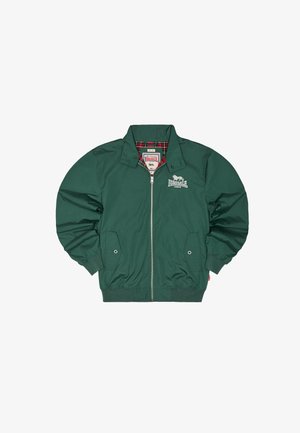 Lonsdale, LONSDALE HERREN JACKE SCHMALE PASSFORM CLASSIC - Bomberjacks - bottle green silver