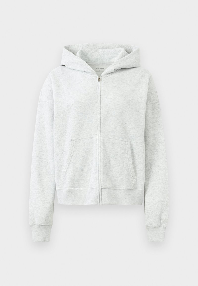 Hollister Co. Sweater met rits grijs