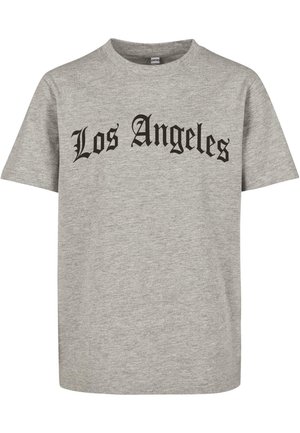 LOS ANGELES - T-shirt print - heather grey