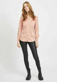 VILA VIBISTA - Button-down blouse - misty rose