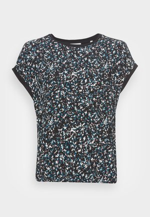 T-shirt con stampa - black