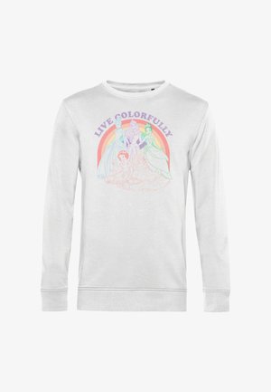 Disney, DISNEY PRINCESSES RAINBOW - Sweatshirt - white