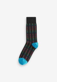 Next SEVEN PACK - Socken - black colour pop stripe geo