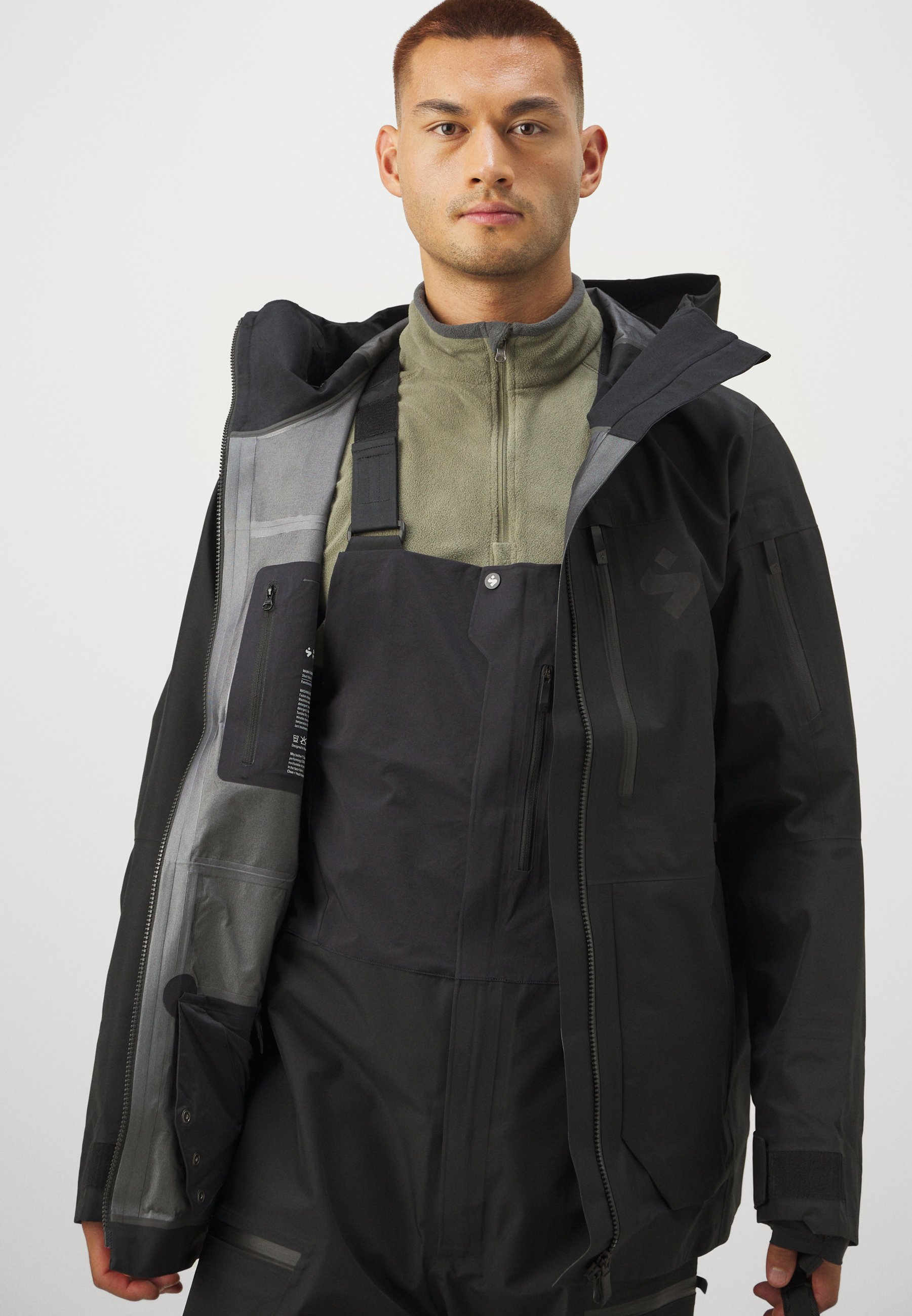 Sweet Protection CRUSADER GORE-TEX - Ski jacket - black - Zalando