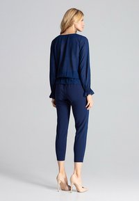 Figl LONG SLEEVED - Blouse - navy