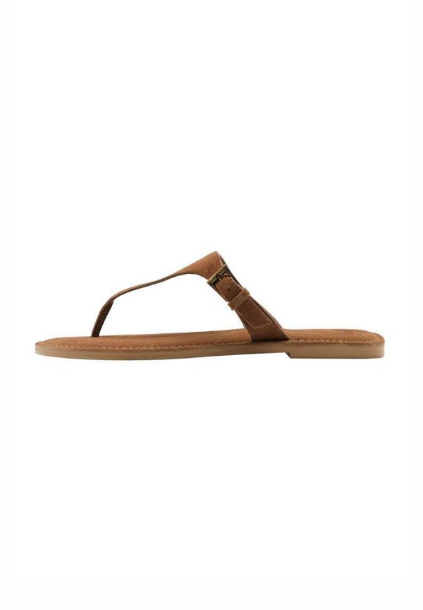 BUCKLE - T-bar sandals - sand