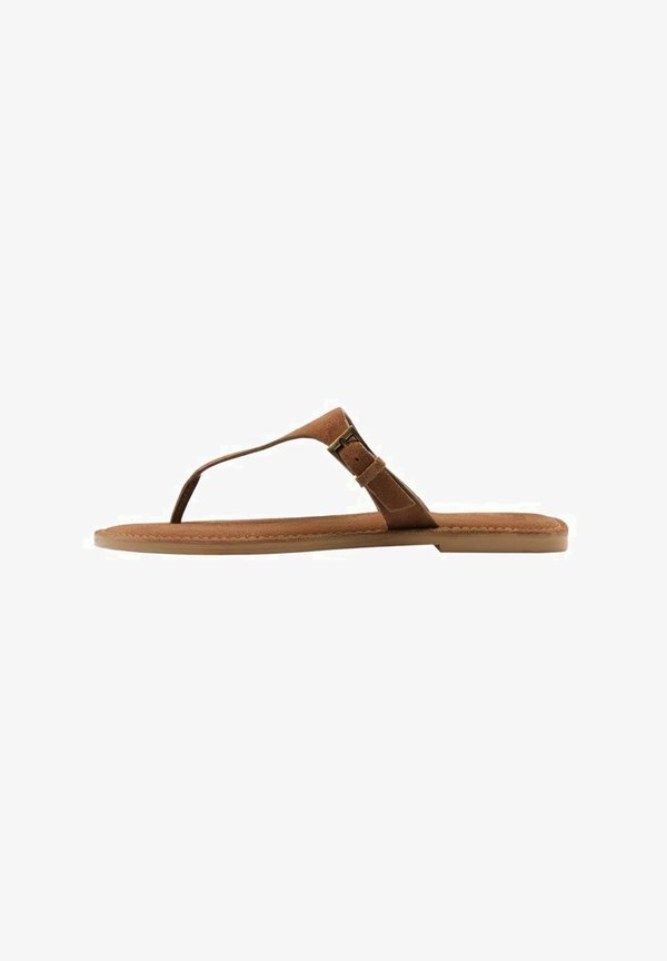 BUCKLE - T-bar sandals - sand