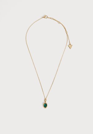 Guess, DIVINE - Collier - yellow gold-coloured/green
