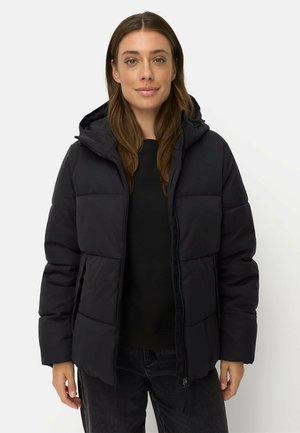 camel active, GEFÜTTERTE JACKE MIT REFLEKTIERENDEN DETAILS - Winterjas - black