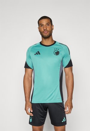 adidas Performance FC COPENHAGEN T-SHIRT - Sports T-shirt - fade ocean/black/onix