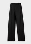 PLEATED TROUSER - Nadrágok - black