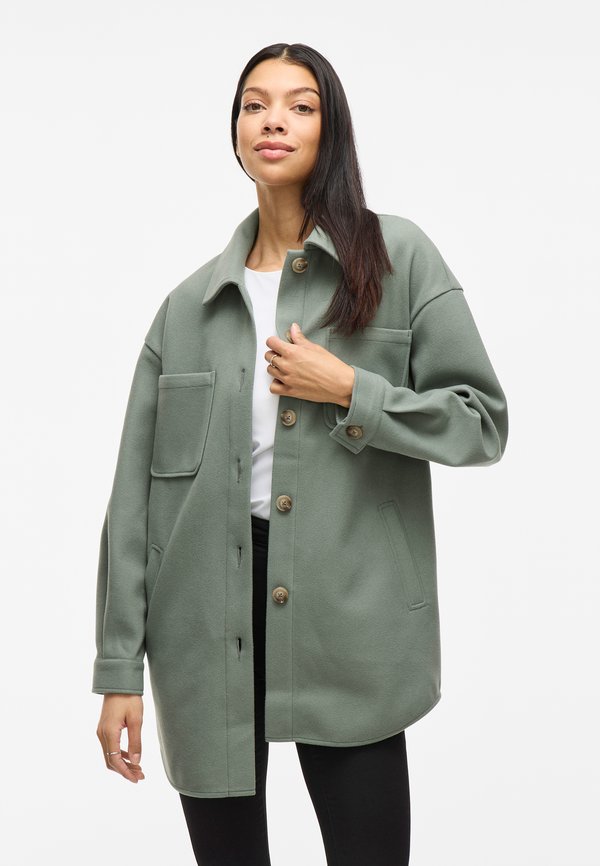 VIKIMMI NOOS - Kurzmantel - laurel wreath