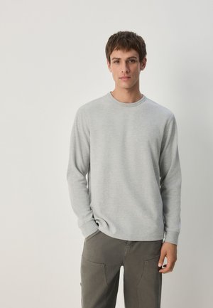 REGULAR FIT - LONG SLEEVE COSY  - Pikkade varrukatega topp - grey marl