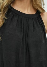 Desires DEDICTE HALTERNECK TOP - Blouse - black