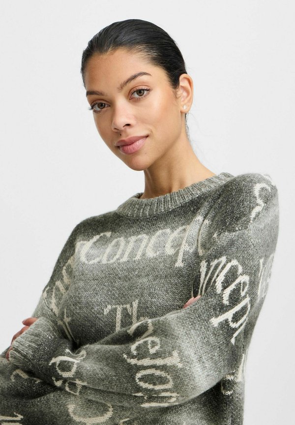 JCOBI - Jumper - ebony mix2