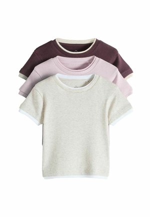THE SET, 3 PACK  - T-Shirt basic - lilac purple