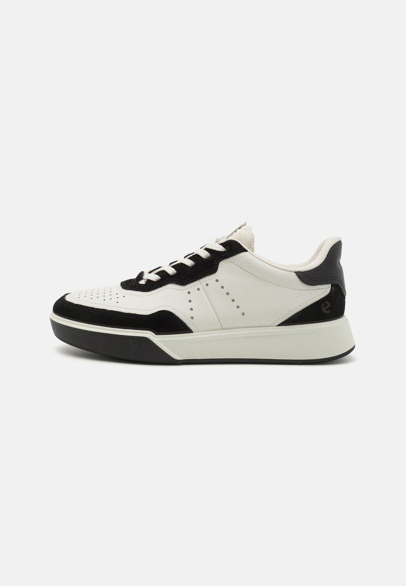 ECCO STREET COURT M - Tenisky - black/white