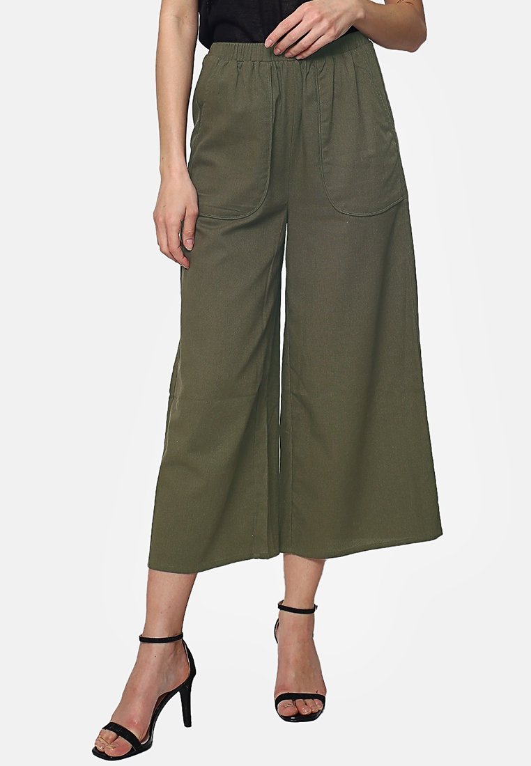 Le Jardin Du Lin Broek kaki