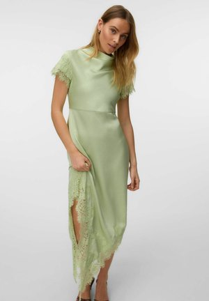 Vero Moda DRESS VMRITA LONG DRESS - Robe longue - celadon green