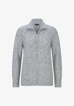 GOLDNER, STRICKJACKE PETITE - Vest - grey melange