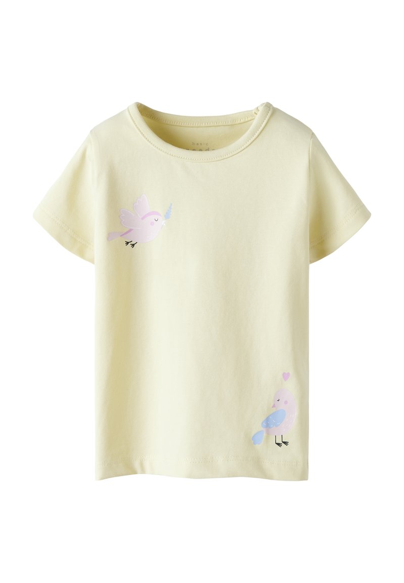 Name it BFVUBIE - Camiseta estampada - pastel yellow