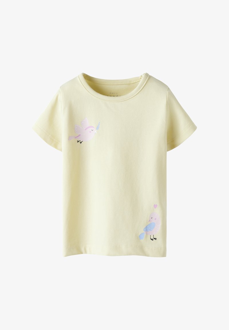 Name it BFVUBIE - Camiseta estampada - pastel yellow