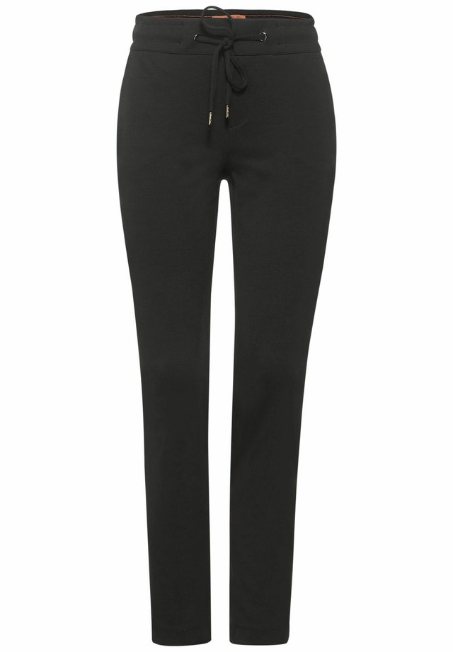 LOOSE FIT - Stoffhose - black