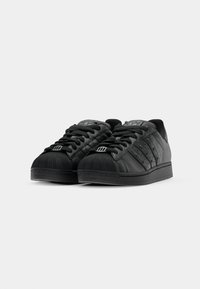 adidas Originals SUPERSTAR II - Trainers - core black/carbon/iron metallic