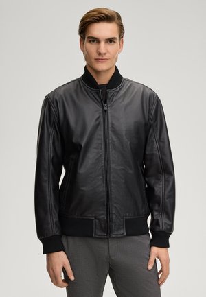 AKIL - Lederjacke - schwarz