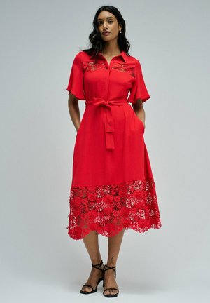 Salsa Jeans, SALSA JEANS SLIM ELEGANT CAPRI - Vestido camisero - rouge
